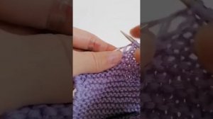 Как связать шарф спицами