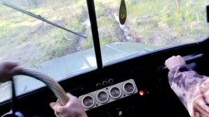 УАЗ-469 месит грязь. Едем на пасеку. Стоковый Уазик по грязи 2018