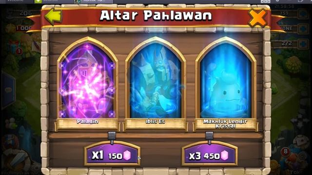 Битва Замков:Ролл героев на пяти аккаунтах. смотреть онлайн