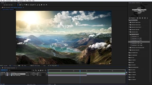 Handy Seamless Transitions - After Effects Template смотреть онлайн