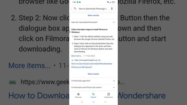 How to install filmorago in Android Mobile.