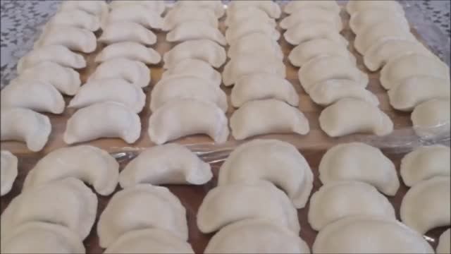 Вареники с картошкой и луком. МОЯ МАМА ГОТОВИТ ТОЛЬКО ЭТО ТЕСТО на ВАРЕНИКИ