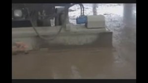 Бетоноукладчик в работе