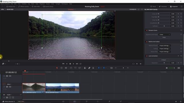 HOW TO: Rotating Dolly Zoom (Vertigo) Effect | Davinci Resolve 15 смотреть онлайн