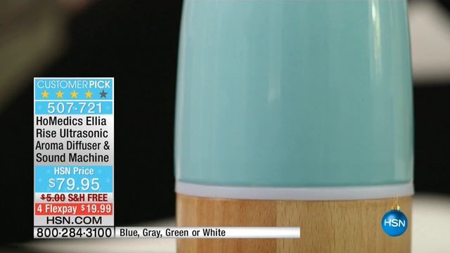 HoMedics Ellia Rise Ultrasonic Aroma Diffuser смотреть онлайн