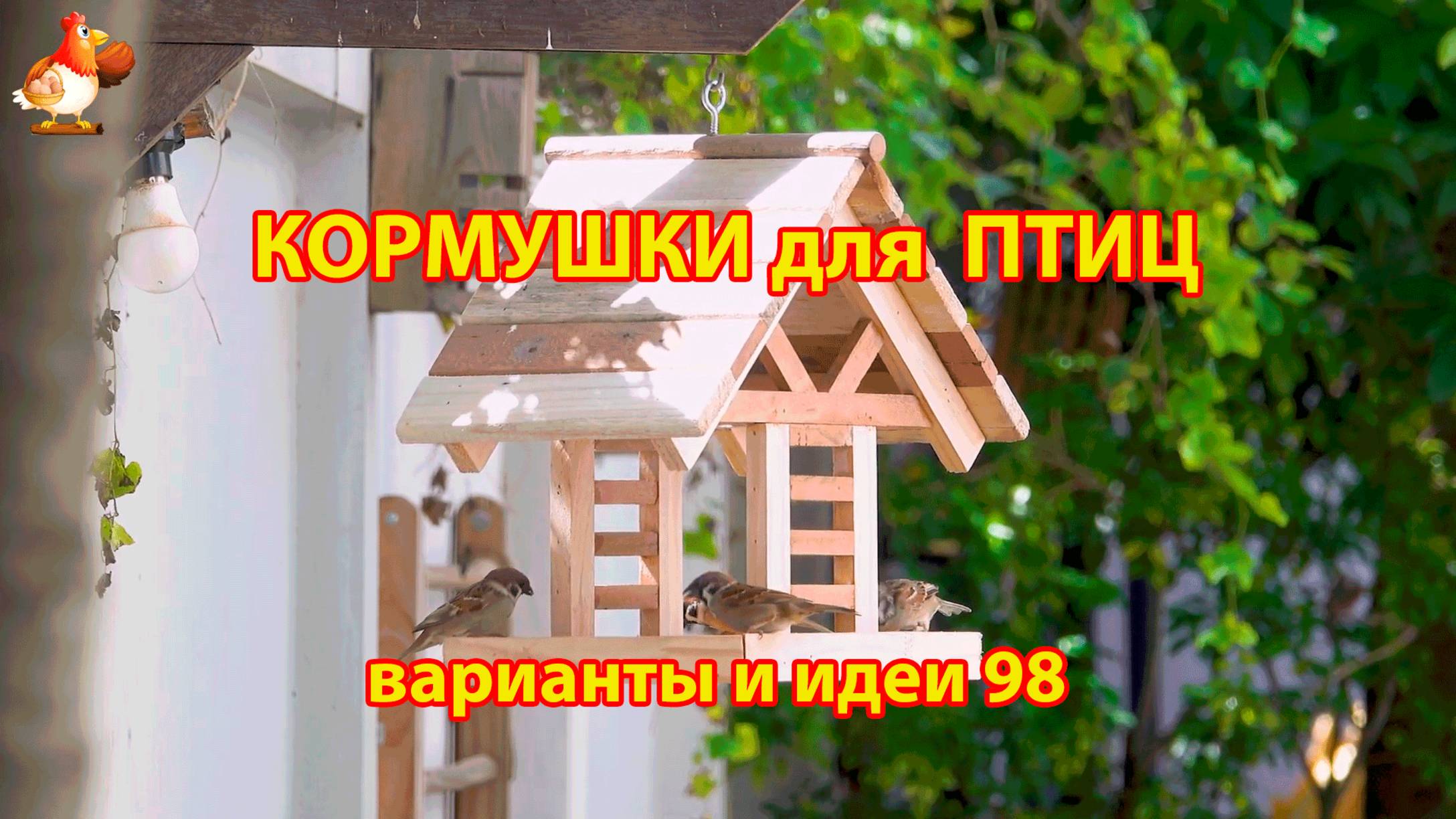 Кормушка для птиц своими руками как сделать пошагово  (98) 🪚🪛🔨 Идеи для дачи и сада❣️