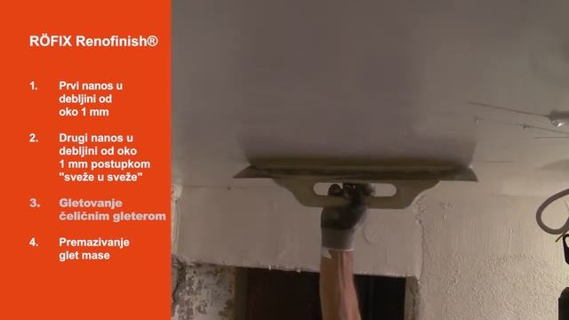 RÖFIX Renofinish® Univerzalna masa za renoviranje i gletovanje смотреть онлайн