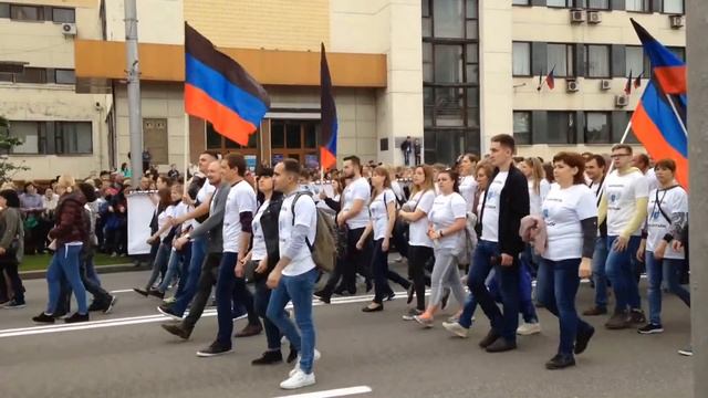 Парад 11 мая 2019 г. Донецк смотреть онлайн