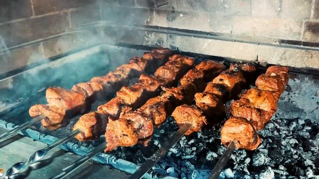 Шашлык на мангале смотреть онлайн