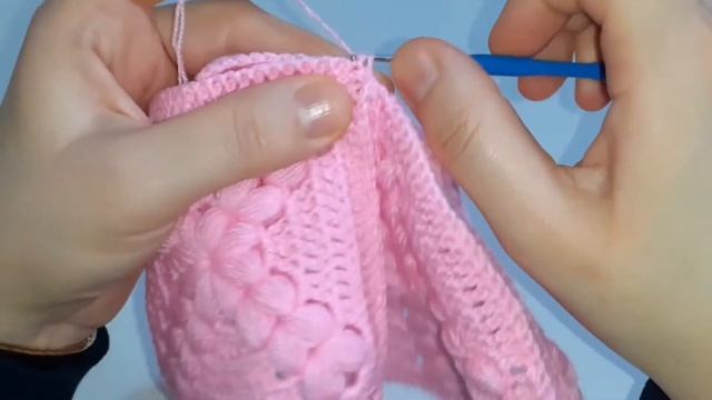 ÇOK KOLAY TIĞ İŞİ BEBEK BATTANİYESİ MODELLERİ / MOTİF BİRLEŞTİRME / BATTANİYE KENAR MODELLERİ