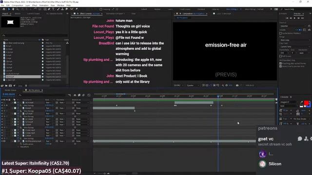 Air Pro EDITING STREAM!  Silistream no.3