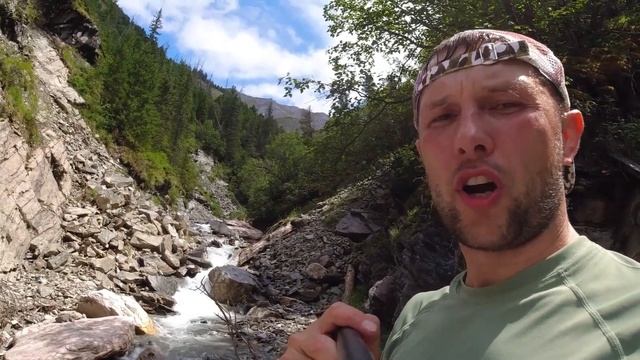 Попал в непогоду на высоте 2500 м в Восточном Саяне. смотреть онлайн