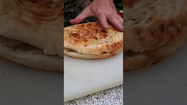 "Лаваш&печень телятины овощи и сыр"