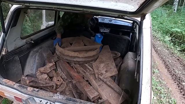 ☼НЕВЕРОЯТНО! ►СУПЕР НАХОДКА В ОВРАГЕ! — ПОИСКИ МЕТАЛЛА У СТАРОЙ ДЕЛЯНКИ (Часть 2)