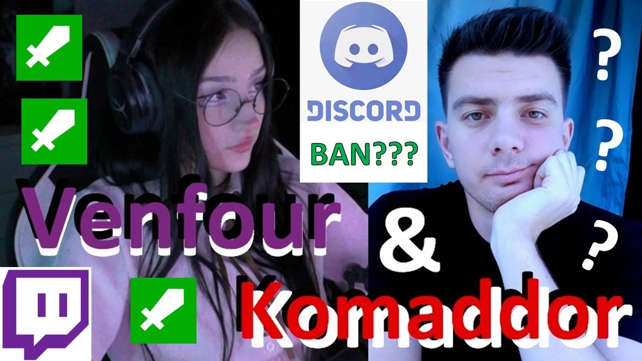 Прошу разбан у Полины (venfour, komaddor, twitch)