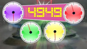BCG 1,000 Seconds Countdown (4 Dials Meter) Remix Yoshi's Cookie Slave Theme