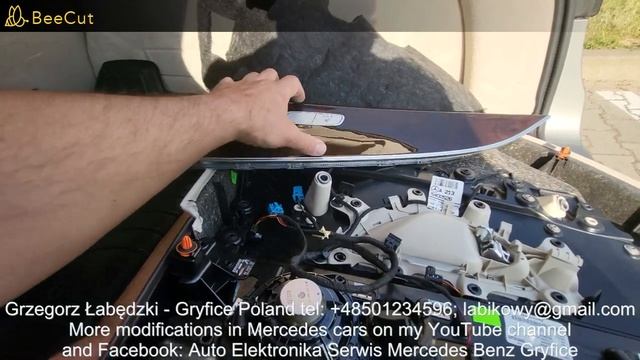 Mercedes w205, w213 retrofit, modyfikacja Ambiente, Tweter, AirVent смотреть онлайн