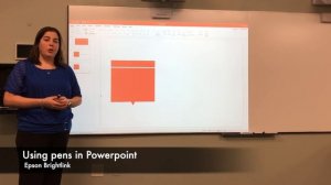 Epson Brightlink Pens In Powerpoint