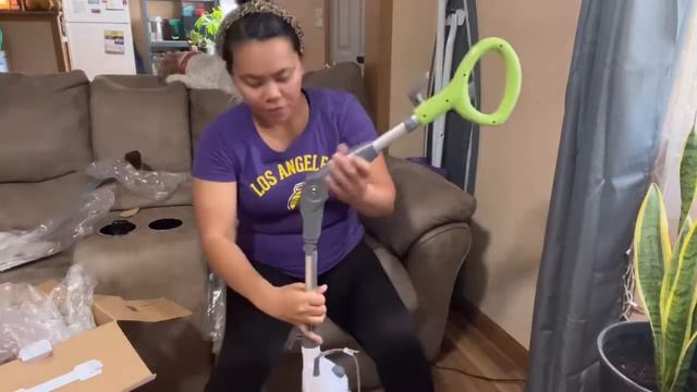 Unboxing smart living steam mopFatz vlog officialPinay sa America 