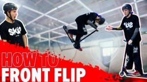 КАК СДЕЛАТЬ FRONT FLIP НЕ УМЕЯ ПЕРЕДНЕГО САЛЬТО | HOW TO FRONT FLIP | ЛУЧШАЯ ОБУЧАЛКА