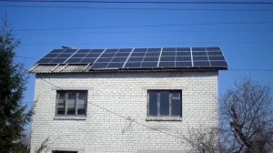 Трекер для солнечных панелей на 4 киловата.