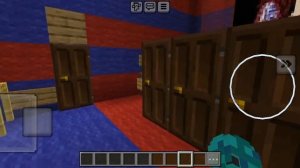 новый дом minecraft блоки красный синий