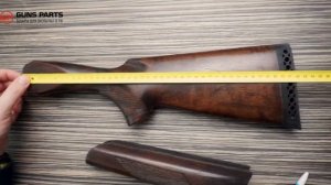 ИЖ-27 приклад и цевье, до 88 года, улучшенный орех, 12 калибр