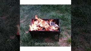 Тест мангала! Мы взяли дрова, а не угли! Чтобы было жарче🔥!