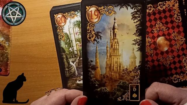 Gilded Reverie Lenormand Золотые мечты Ленорман