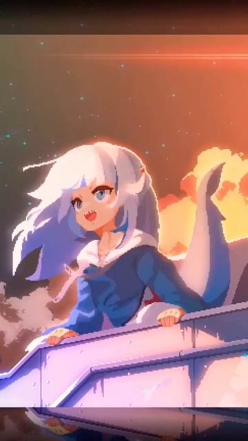 рек пиксели Аниме обои fyp rgepyfelbruso Anime акула