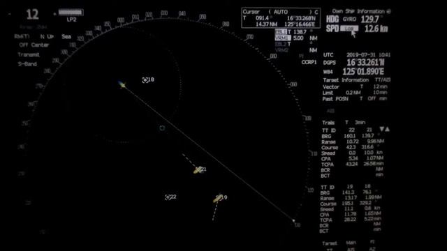 Speed through water on Radar for collision avoidance смотреть онлайн