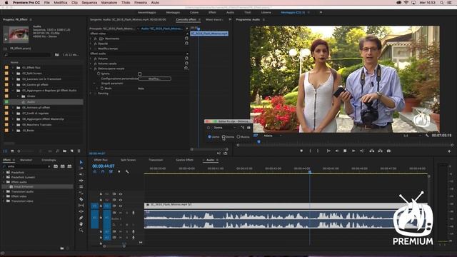 Effetti e transizioni in Premiere Pro CC 2017 смотреть онлайн