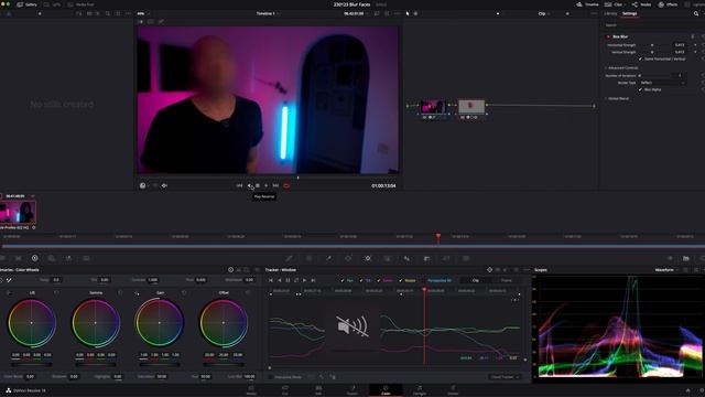 Motion Tracking and Blurring Faces in DaVinci Resolve 18: A DaVinci Resolve Tutorial