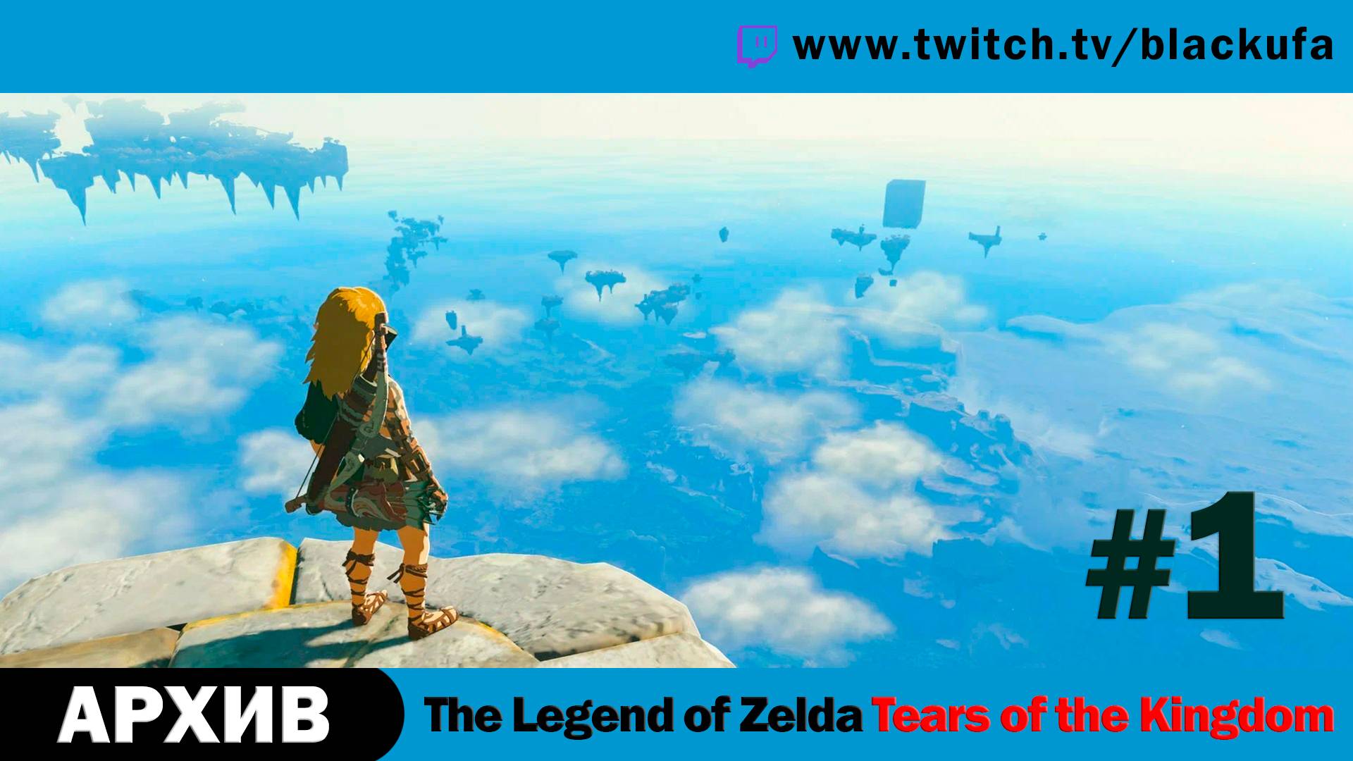 The Legend of Zelda Tears of the Kingdom #1. Стрим первый [АРХИВ].