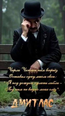 Чаплин и дождь...