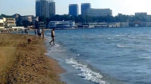 Анапа. 22 мая. Центральный пляж.