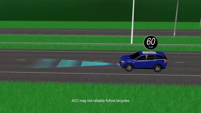Adaptive Cruise Control ACC Limitations смотреть онлайн