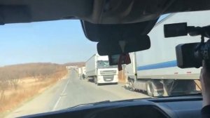 Погранпереход Краскино - Хуньчунь 13.04.2020