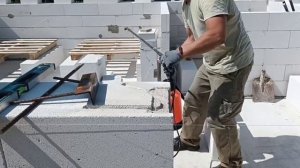 Закладная для стены из газоблока для металлической двери