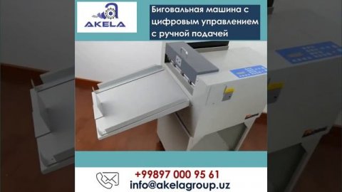 Биговальная машина с цифровым управлением с ручной подачей WD - 3530