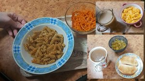 Мой пост, день 10-й. Доедалки. Макарошки, кабачковое варенье)))