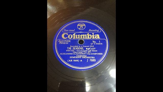 A. Glazunov cond. Glazunov: The Seasons (2/2)