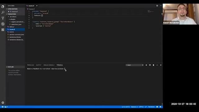 Houston DevOps Meetup October 2020 Terraform all the Things! with Robert McCutchen смотреть онлайн