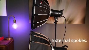 SmallRig RA-D55 Softbox vs Aputure Light Dome mini ii