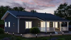 Наши проекты в вечернее время | Строительная компания EVA Group
