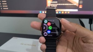 SMARTWATCH HK ULTRA ONE 4G COM ANDROID Parece um apple watch ultra Aliexpress
