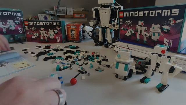 LEGO MINDSTORMS Robot Inventor Mini Robots 40413 80x Timelapse