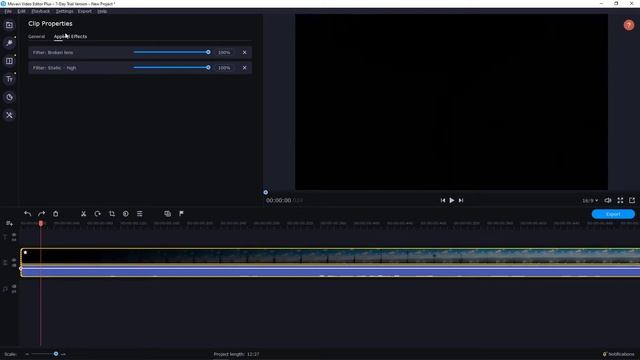 Where to Find Applied Effect in Movavi Video Editor смотреть онлайн