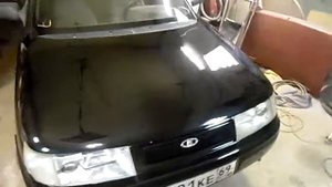 Покраска капота и дверей на ВАЗ 2111