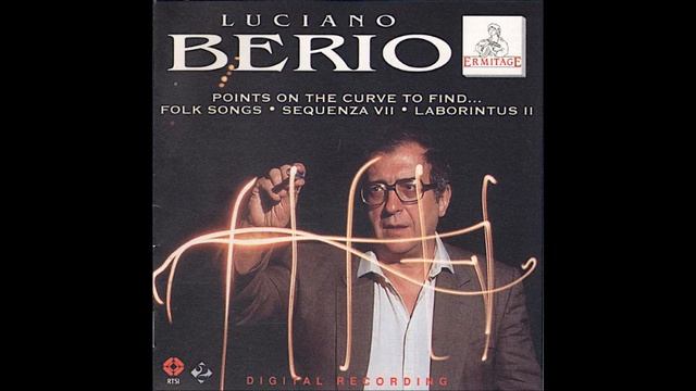 Luciano Berio : Eleven Folk Songs for mezzo and chamber orchestra (1964 orch. 1973) смотреть онлайн